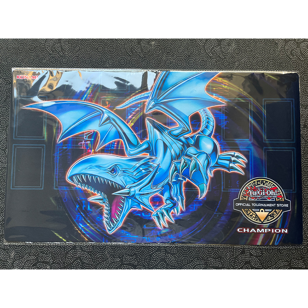 Door Mat Blank - Yugioh Playmat Soul-Dwelling Blue-Eyes Dragon TCG