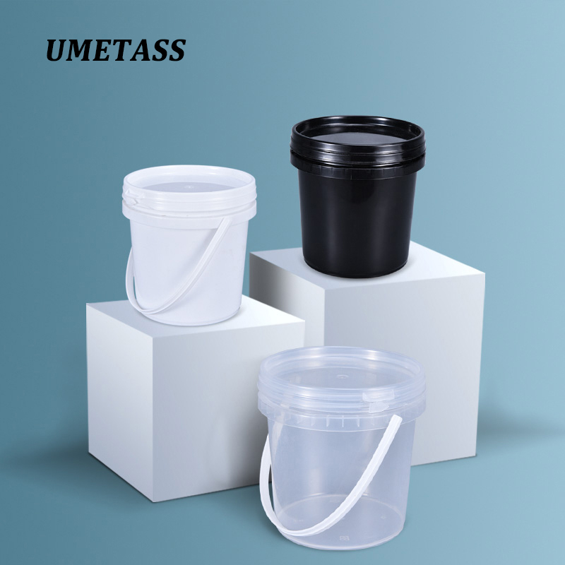 Empty 1L plastic bucket with L - Water Bottle Blank incelemesi ve fiyatı