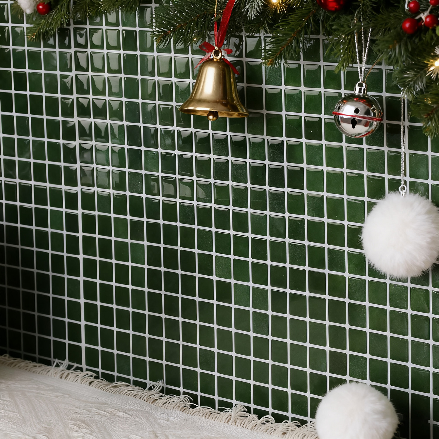 20pcs 3D Mosaic Style Wall Sti - Ceramic Tile Blank incelemesi ve fiyatı