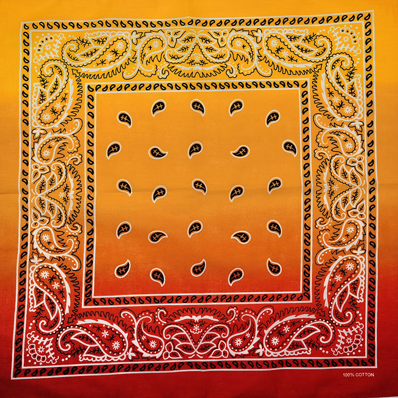 Fashion Unisex Black Paisley H - Bandana Blank White incelemesi ve fiyatı