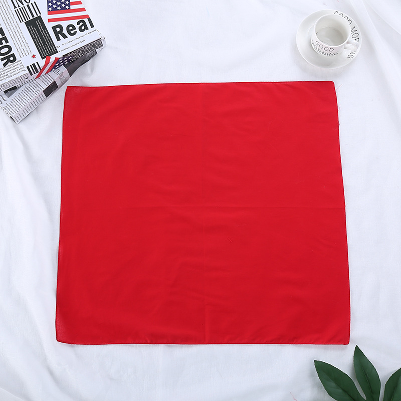 Headscarf Cotton Solid Color R - Bandana Blank White incelemesi ve fiyatı