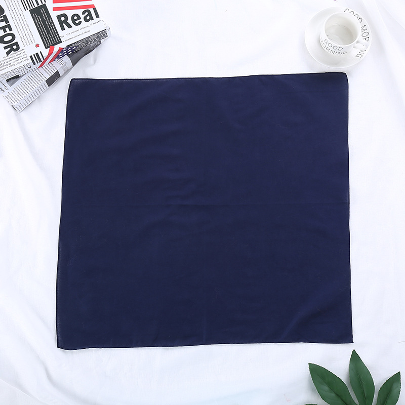 Headscarf Cotton Solid Color R - Bandana Blank White incelemesi ve fiyatı