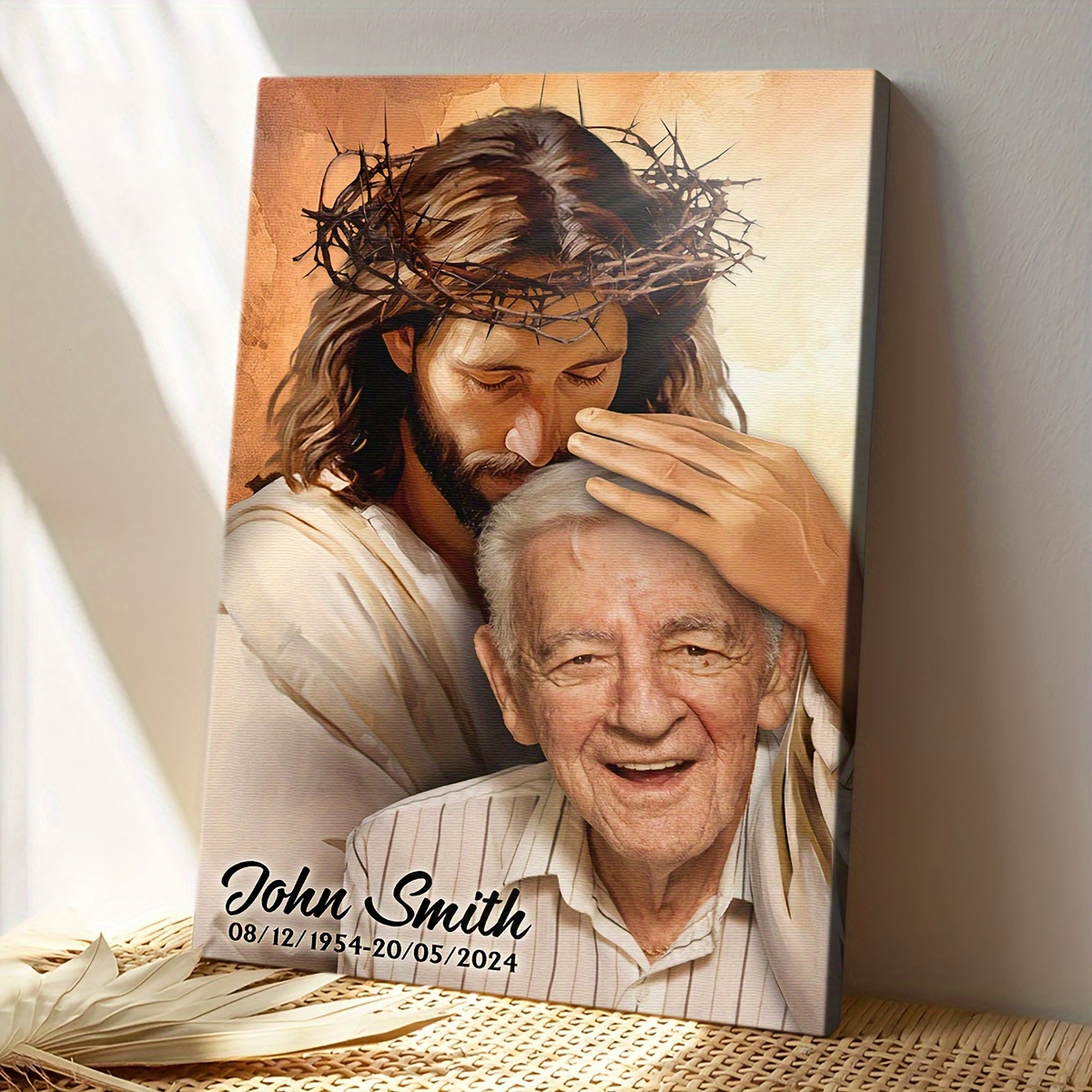 2D Flat-Custom Religious Memor - Canvas Wrap Ready incelemesi ve fiyatı