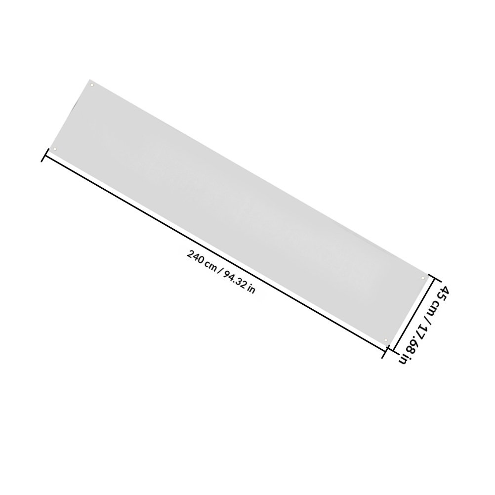 Large Blank White Banner for D - Yard Sign Blank incelemesi ve fiyatı
