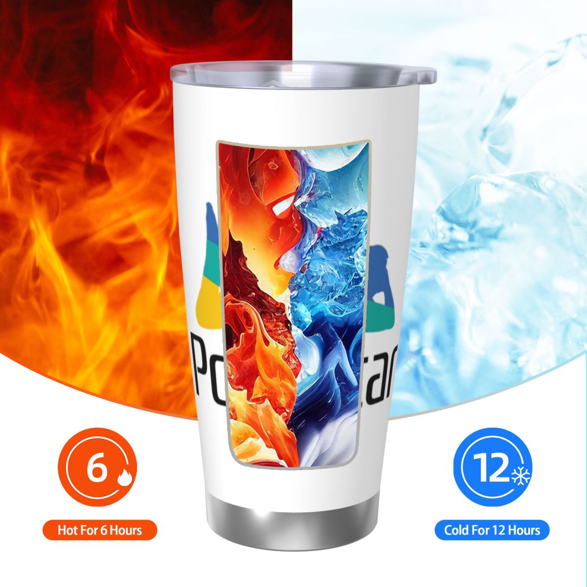 Ps Pron Star White Stainless S - Tumbler 20Oz White incelemesi ve fiyatı
