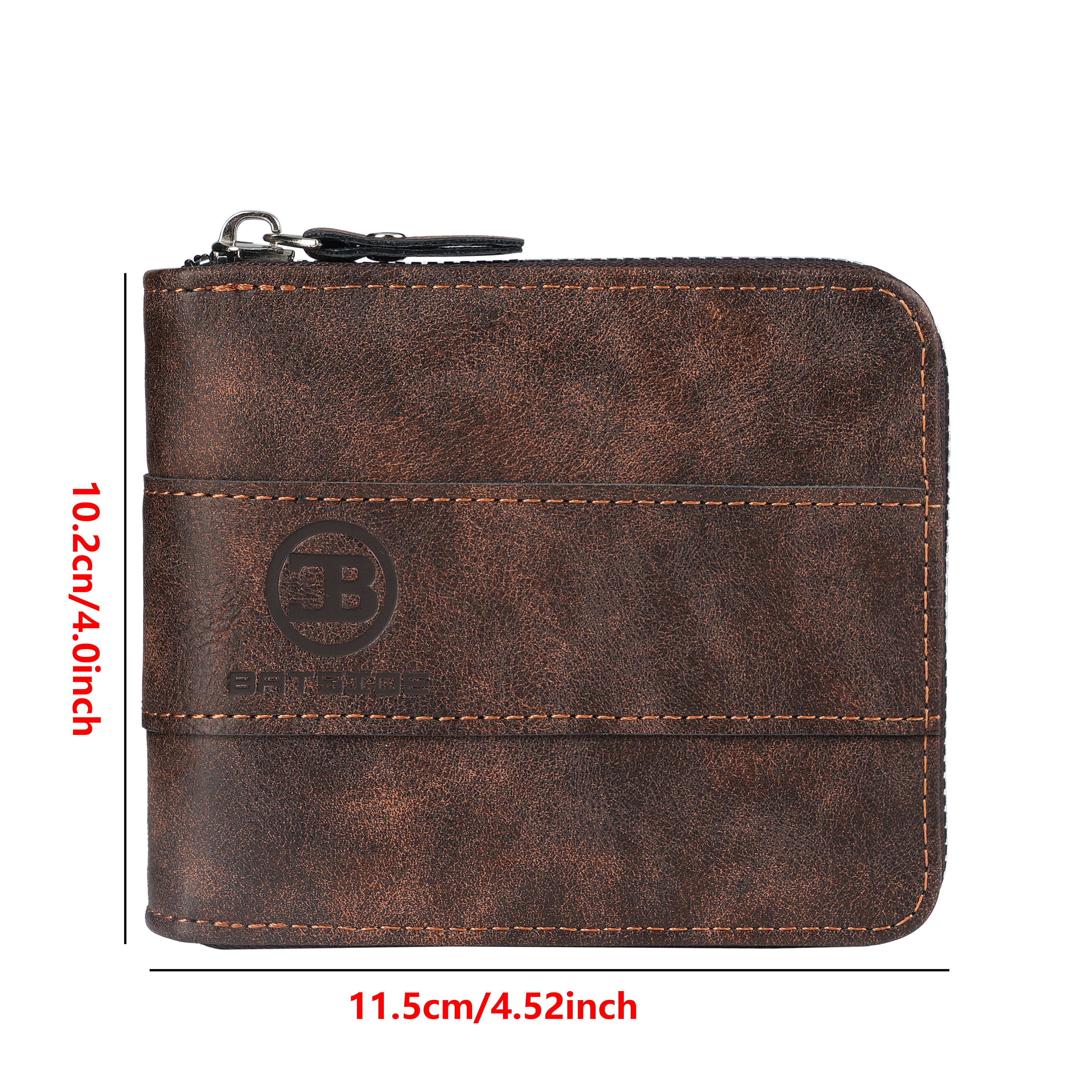New Men's Zipper Card Holder C - Photo Acrylic Block incelemesi ve fiyatı