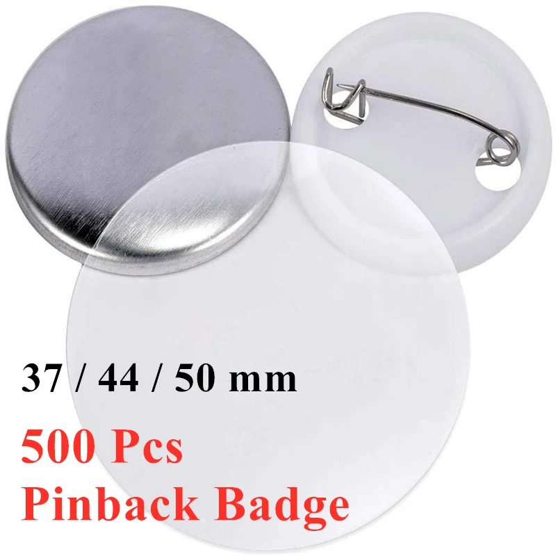 500Pcs/set Blank Badge Pinback - Button Badge Blank incelemesi ve fiyatı