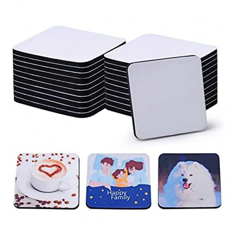 1PCS Square Sublimation Blanks - Coaster Sublimation Blank incelemesi ve fiyatı