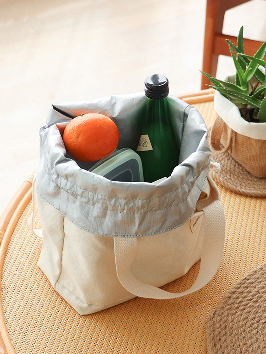 Drawstring Canvas Insulated Lu - Tote Bag Sublimation incelemesi ve fiyatı