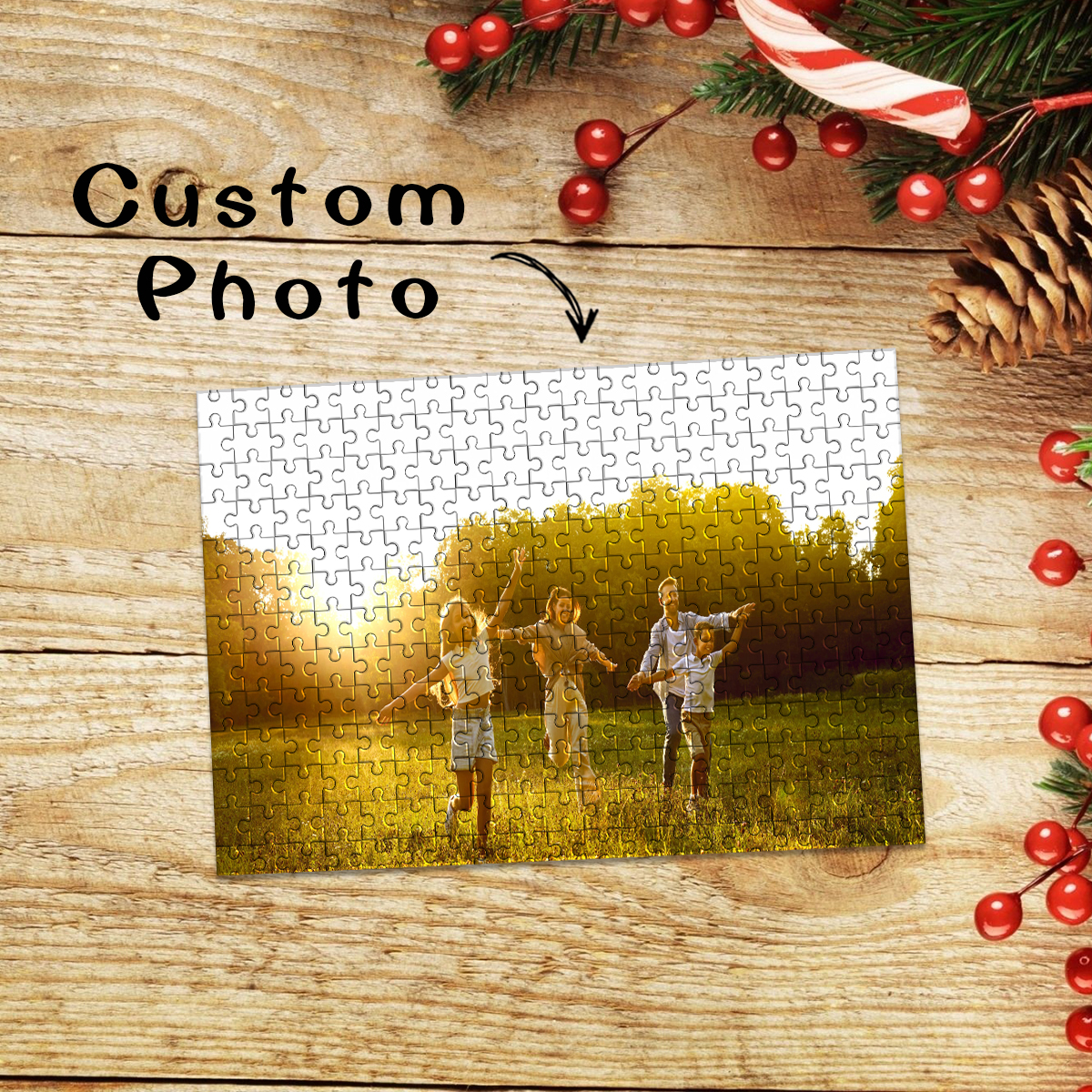 1pc Custom Photo Single Portra - Puzzle Blank White incelemesi ve fiyatı