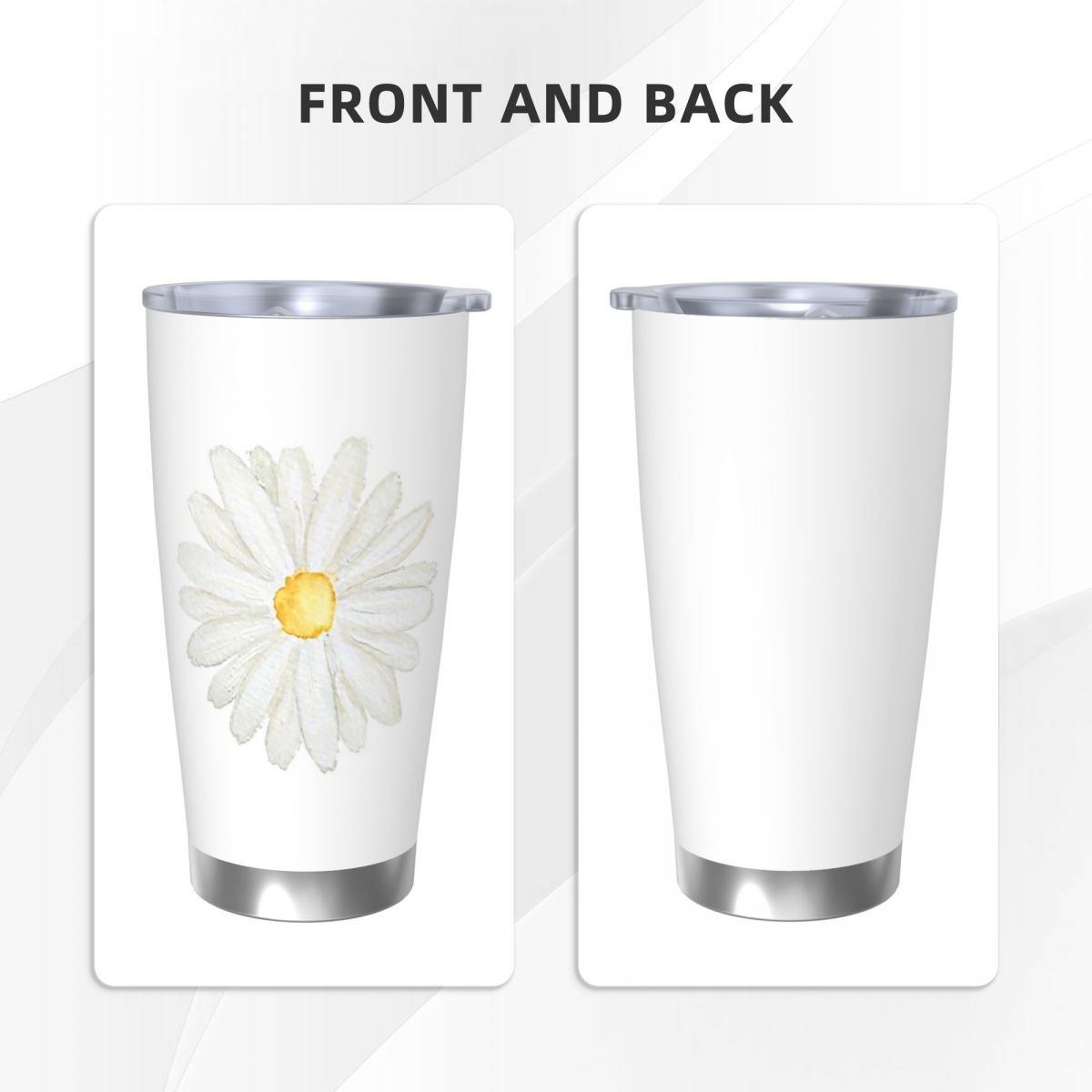 Hand Painted One Little White  - Tumbler 20Oz White incelemesi ve fiyatı