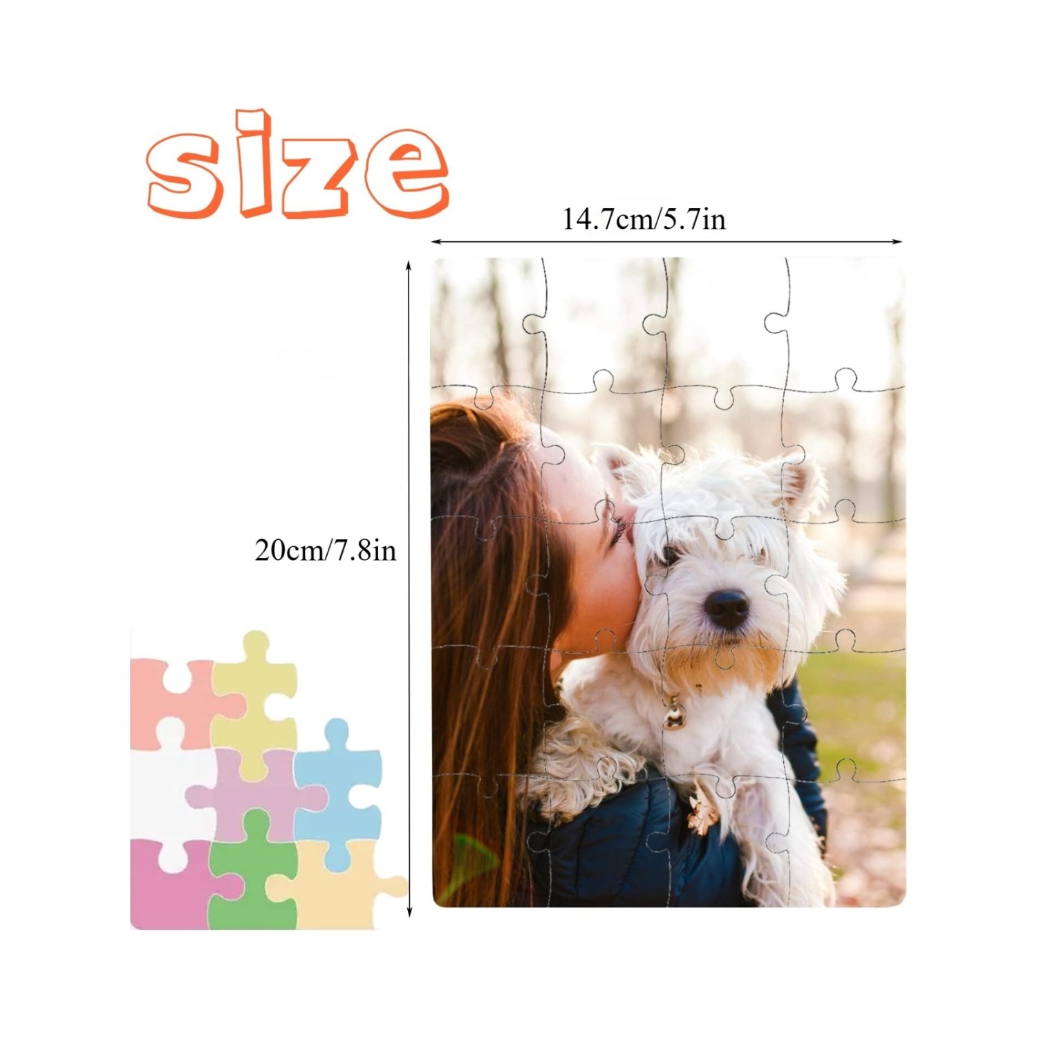 6pcs Blank Sublimation Puzzles - Puzzle Blank White incelemesi ve fiyatı