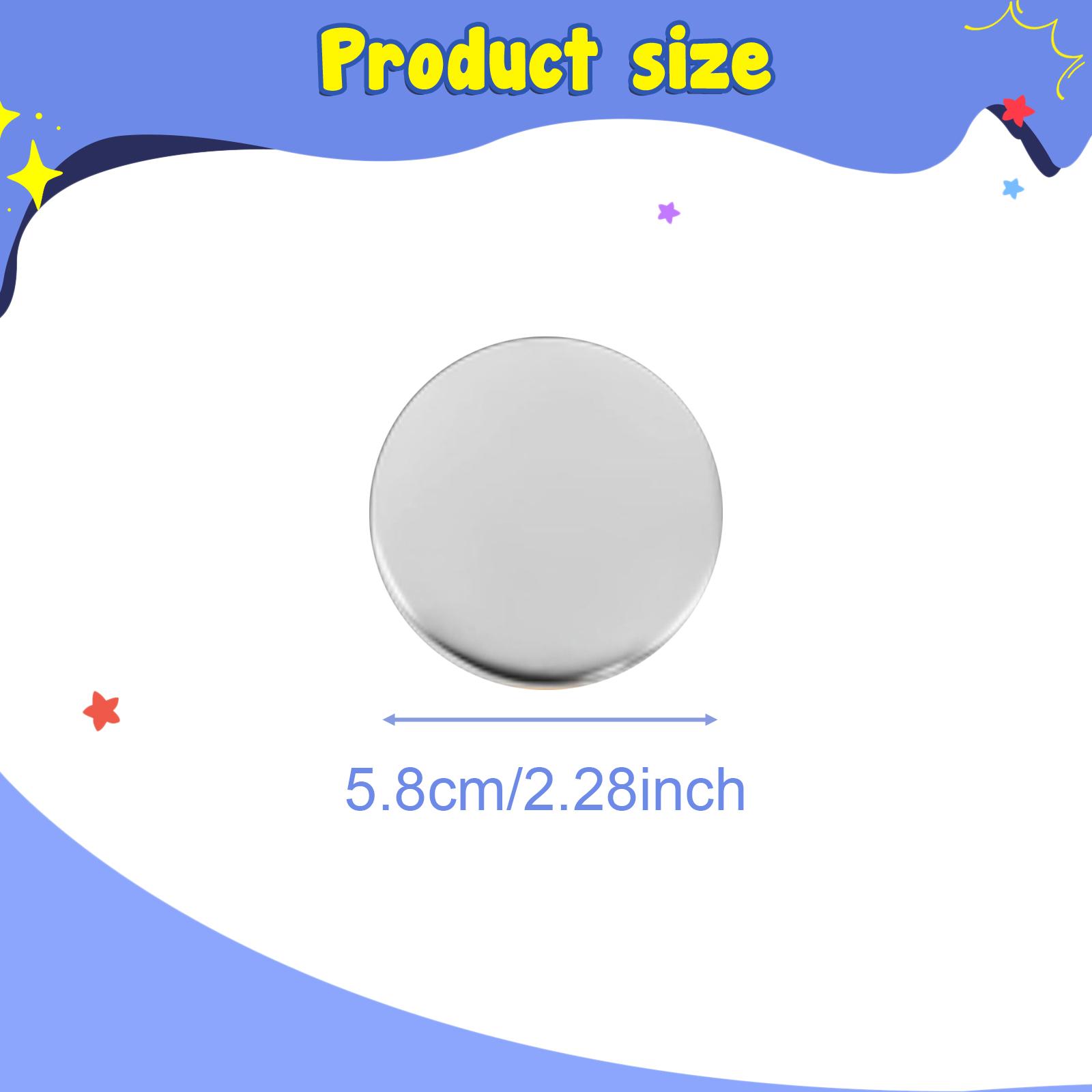 Button Badge Kit Metal Blank B - Button Badge Blank incelemesi ve fiyatı