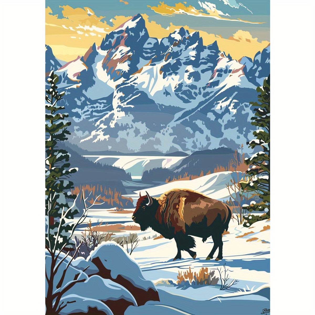 1pc FramelessCanvas Print - Bi - Canvas Wrap Ready incelemesi ve fiyatı