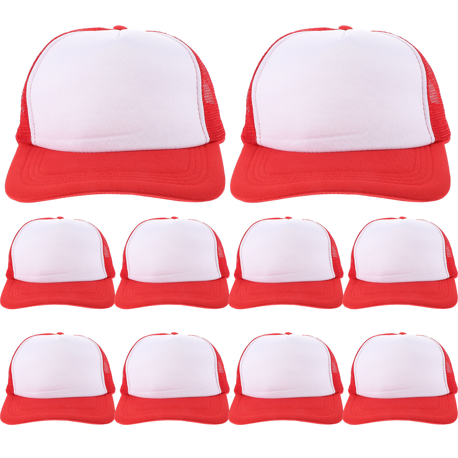 10Pcs DIY Blank Baseball Hats  - Hat Sublimation Blank incelemesi ve fiyatı