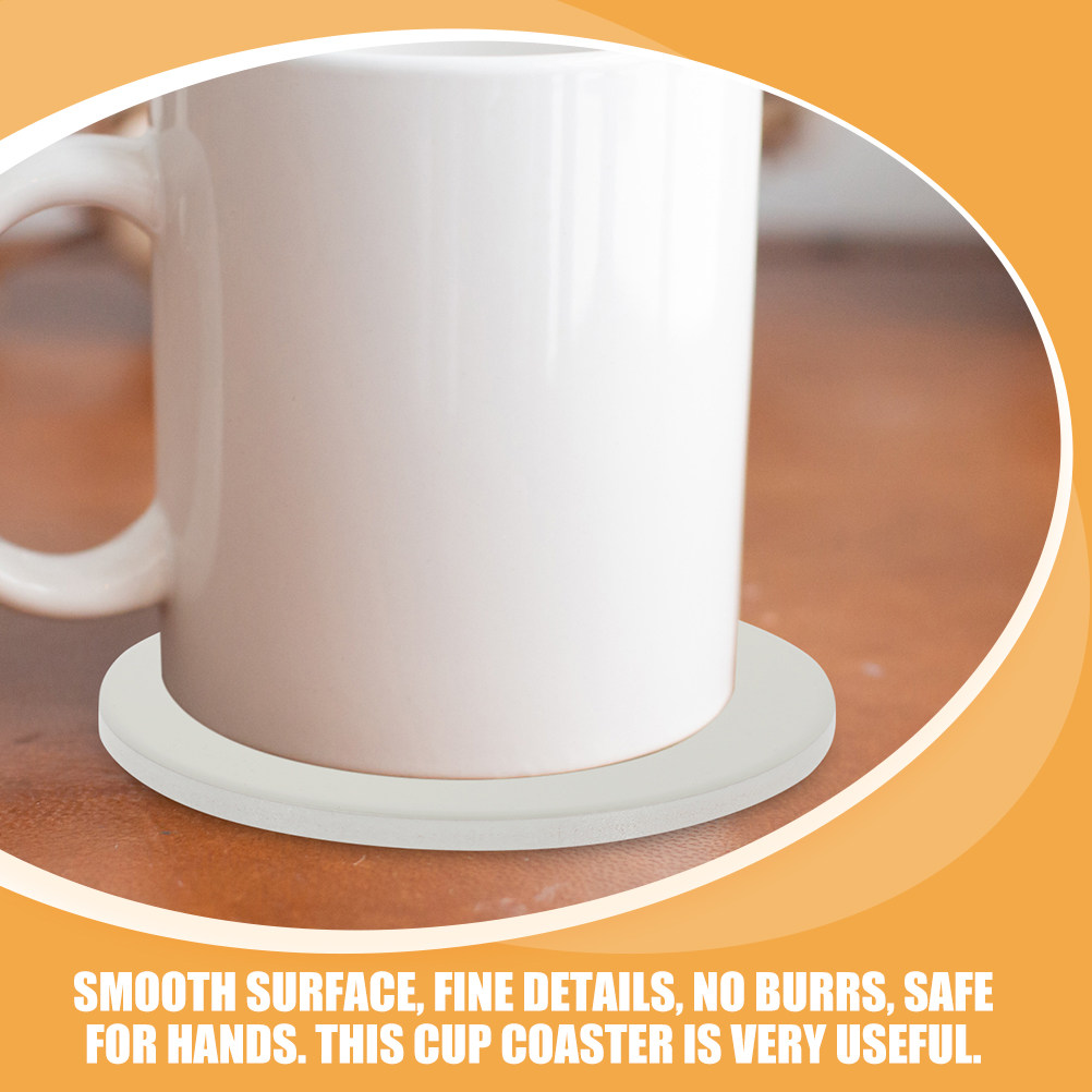 2Pcs Sublimation Blank Cup Coa - Coaster Sublimation Blank incelemesi ve fiyatı