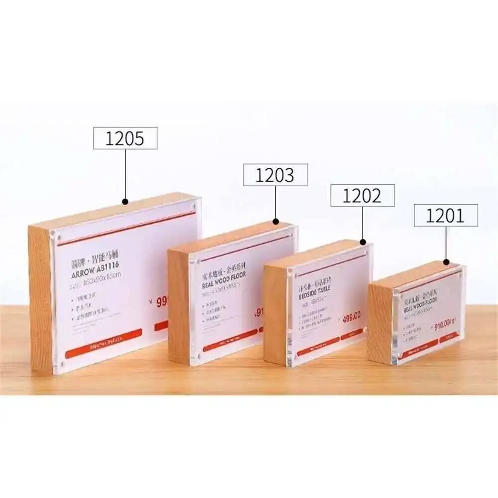 Desk Price Card Display Magnet - Photo Acrylic Block incelemesi ve fiyatı