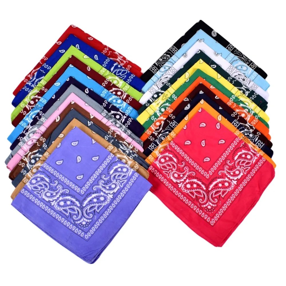 Hip Hop Cowboy Paisley Scarf L - Bandana Blank White incelemesi ve fiyatı