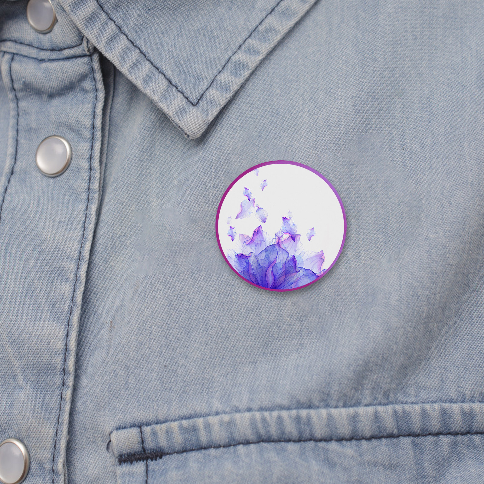 100Pcs Smooth Flat Round Blank - Button Badge Blank incelemesi ve fiyatı