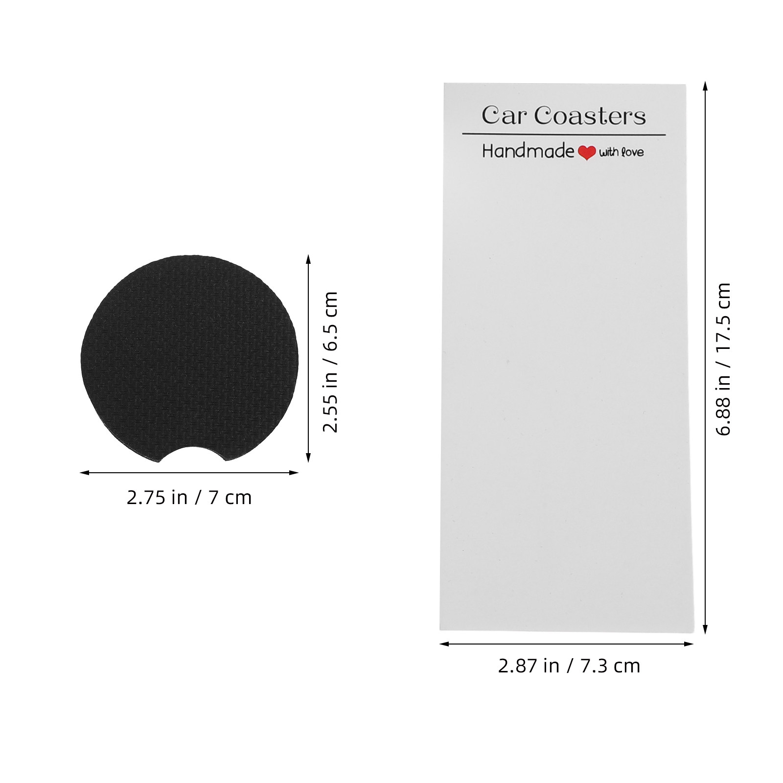 1Set Sublimation Blank Car Coa - Coaster Sublimation Blank incelemesi ve fiyatı
