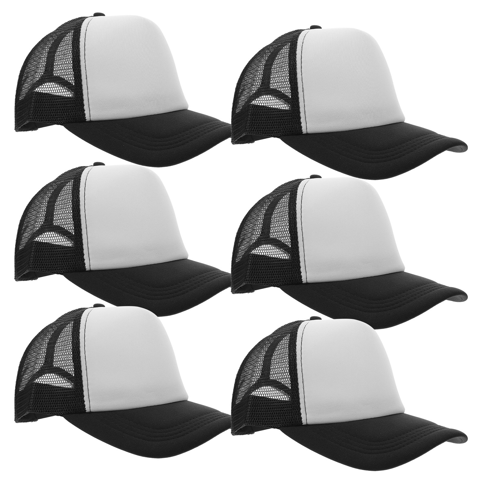 10Pcs Blank Mesh Baseball Caps - Hat Sublimation Blank incelemesi ve fiyatı