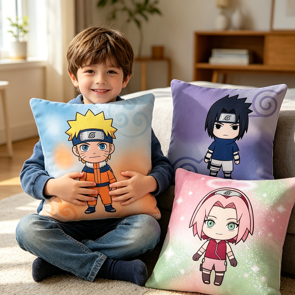 Uzumaki Naruto Fashion Decor T - Pillow Cover Sublimation incelemesi ve fiyatı