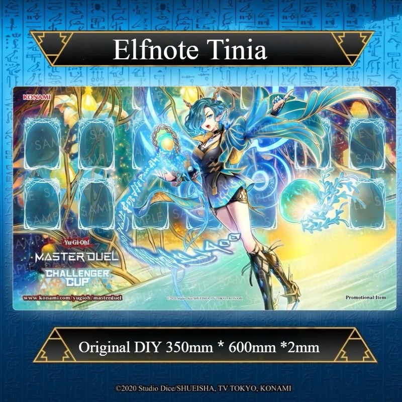 Yugioh Elfnote Tinia Play Mat  - Door Mat Blank incelemesi ve fiyatı