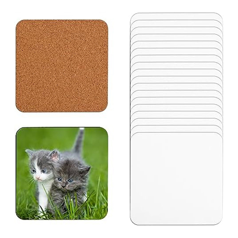 ABGE-40 PCS Sublimation Coaste - Coaster Sublimation Blank incelemesi ve fiyatı