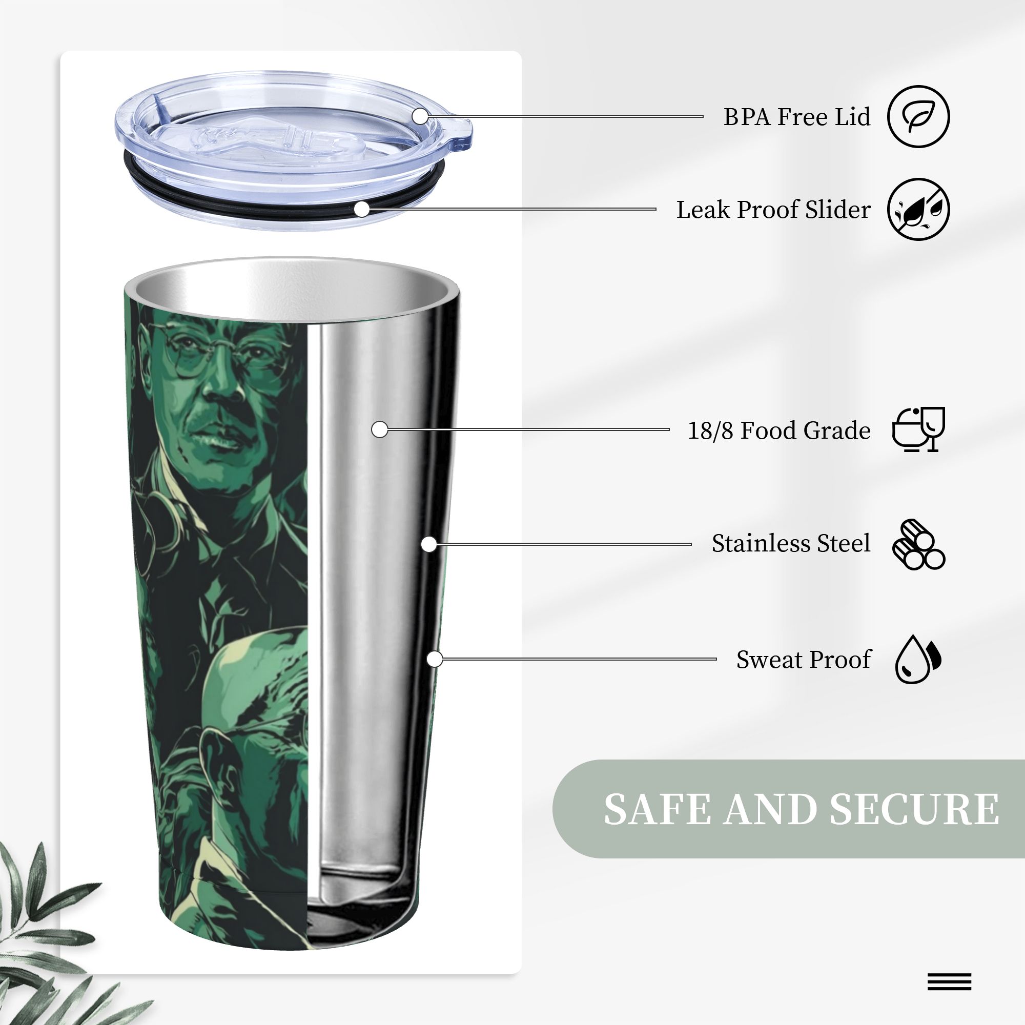Breaking Bad Walter White Insu - Tumbler 20Oz White incelemesi ve fiyatı
