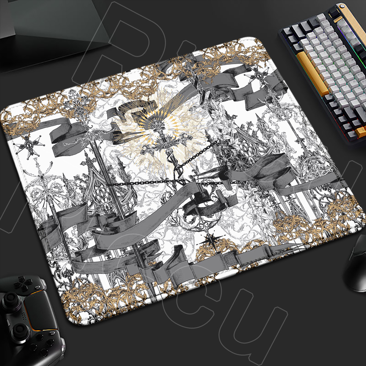 HD Retro European style Gothic - Mouse Pad Blank Sublimation incelemesi ve fiyatı