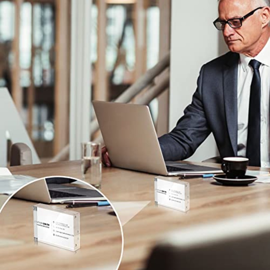 Acrylic Business Card Frame 2. - Photo Acrylic Block incelemesi ve fiyatı