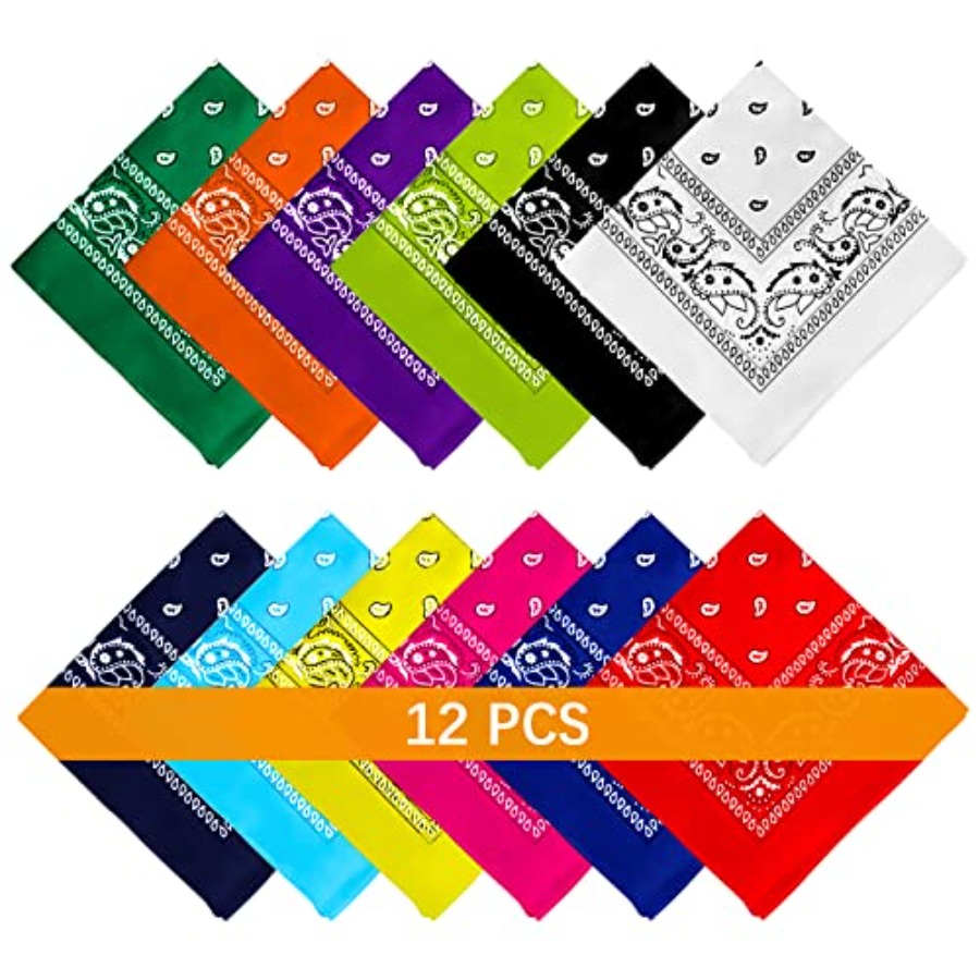 12- Bandanas for Men Women Pai - Bandana Blank White incelemesi ve fiyatı