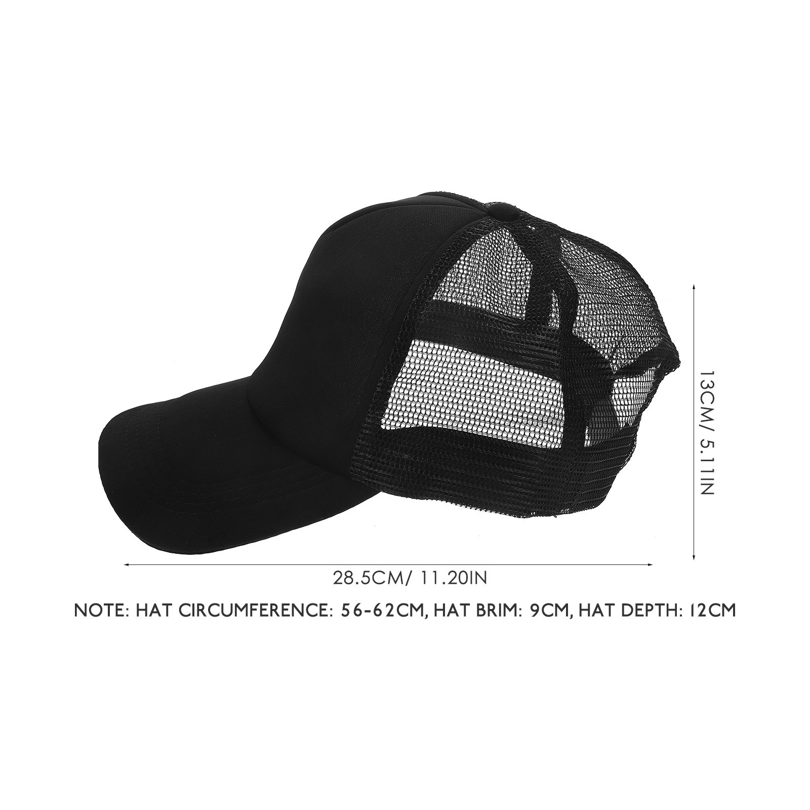 10Pcs Blank Mesh Baseball Caps - Hat Sublimation Blank incelemesi ve fiyatı