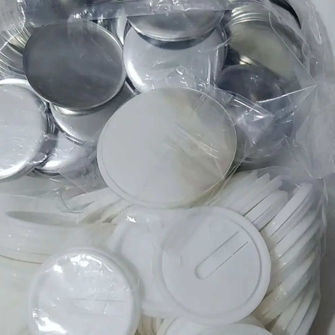 100pcs 58mm 2.25inch Insert bu - Button Badge Blank incelemesi ve fiyatı