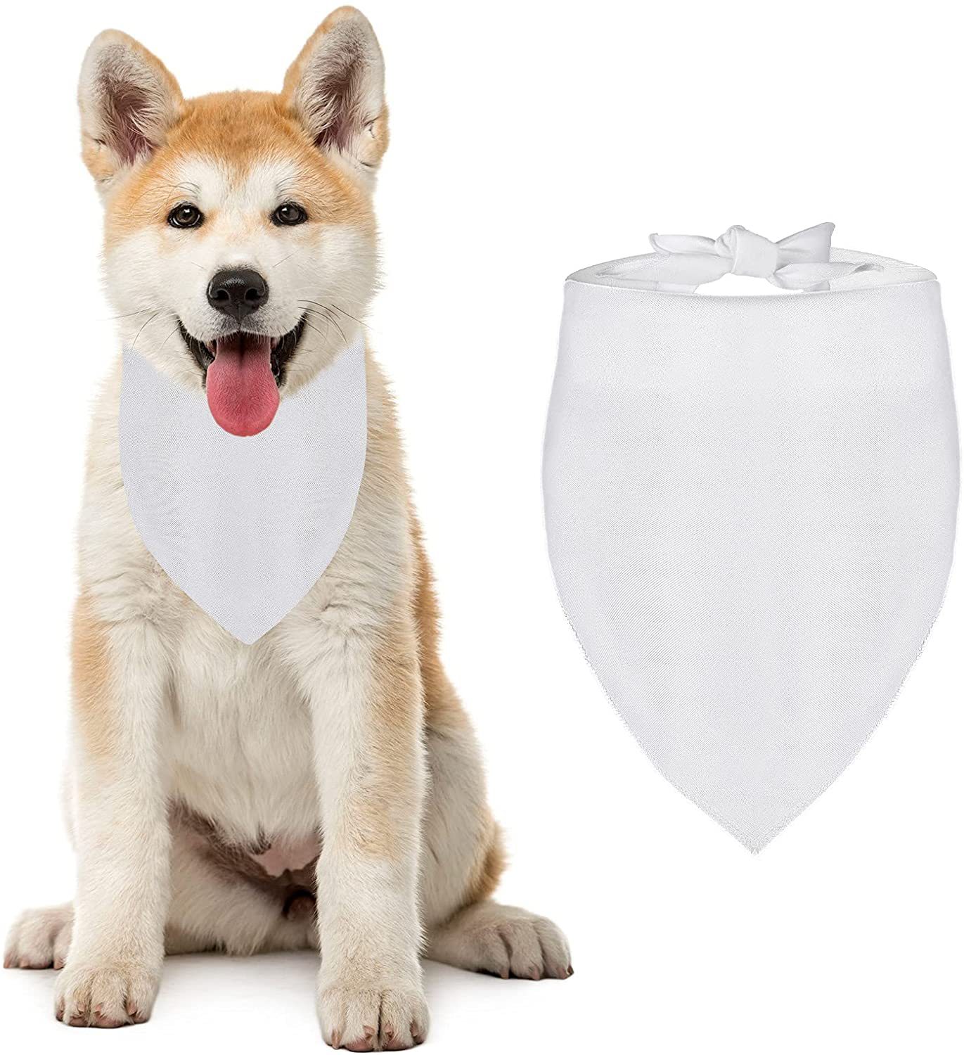 100 Pieces Sublimation Blank D - Bandana Blank White incelemesi ve fiyatı
