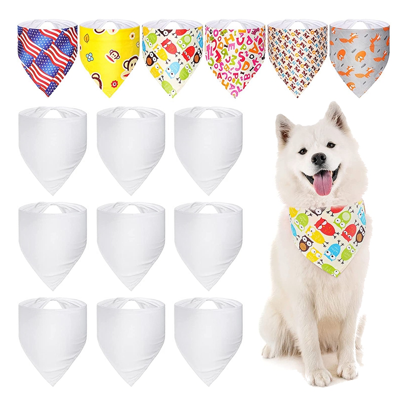 100 Pieces Sublimation Blank D - Bandana Blank White incelemesi ve fiyatı