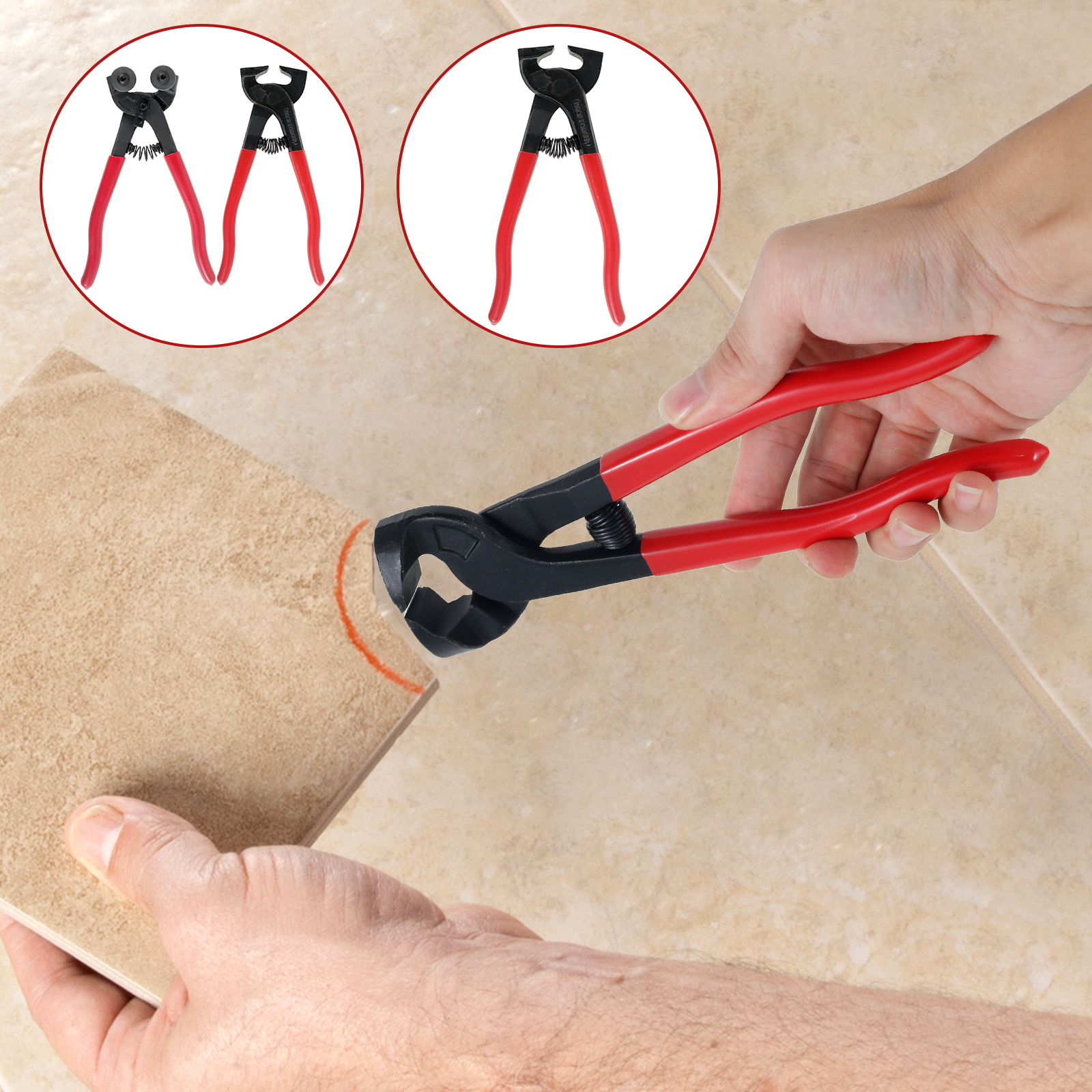 1/2 Pcs Glass Tile Nippers Set - Ceramic Tile Blank incelemesi ve fiyatı