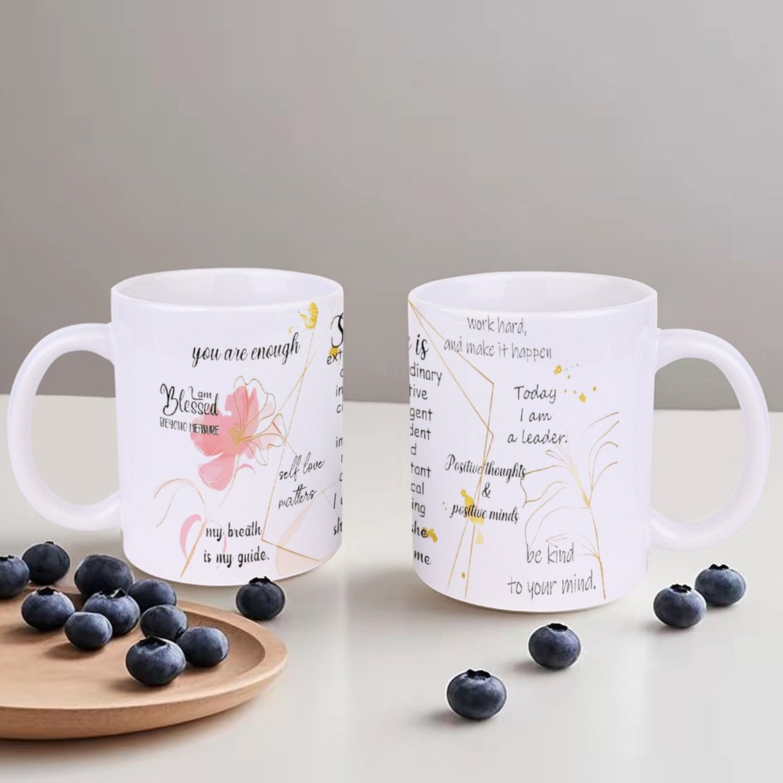 A Poster With A Quote About Sh - Sublimation Mug White incelemesi ve fiyatı