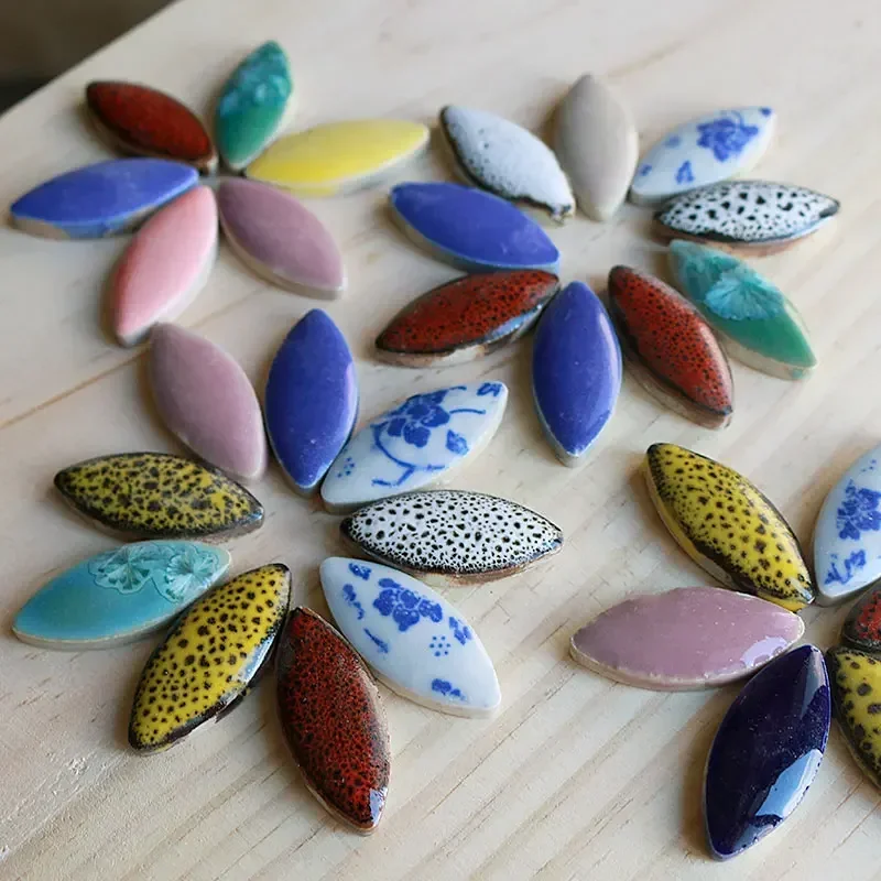 100g Mix color Irregular Ceram - Ceramic Tile Blank incelemesi ve fiyatı
