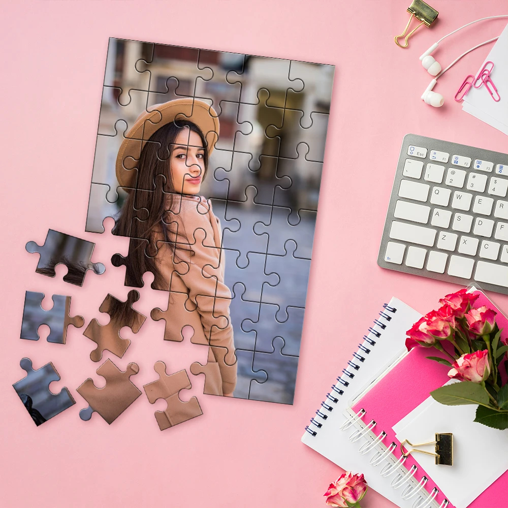 Custom Photo Puzzle Personaliz - Puzzle Blank White incelemesi ve fiyatı