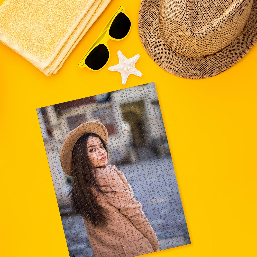 Custom Photo Puzzle Personaliz - Puzzle Blank White incelemesi ve fiyatı