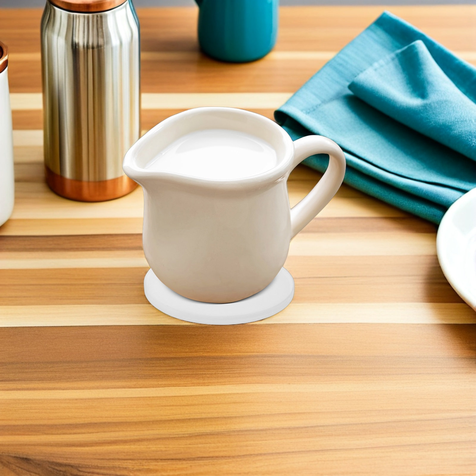 12Pcs White Round Ceramic Coas - Coaster Sublimation Blank incelemesi ve fiyatı