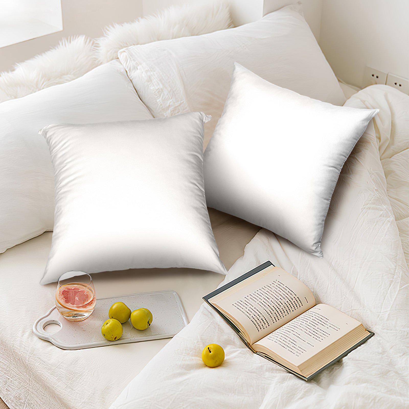 4Pcs White Sublimation Pillowc - Pillow Cover Sublimation incelemesi ve fiyatı