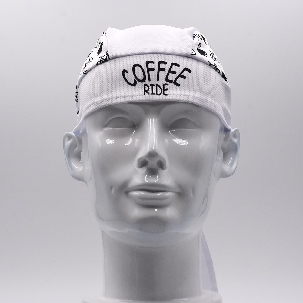 Classic Men White Cycling Cap  - Bandana Blank White incelemesi ve fiyatı
