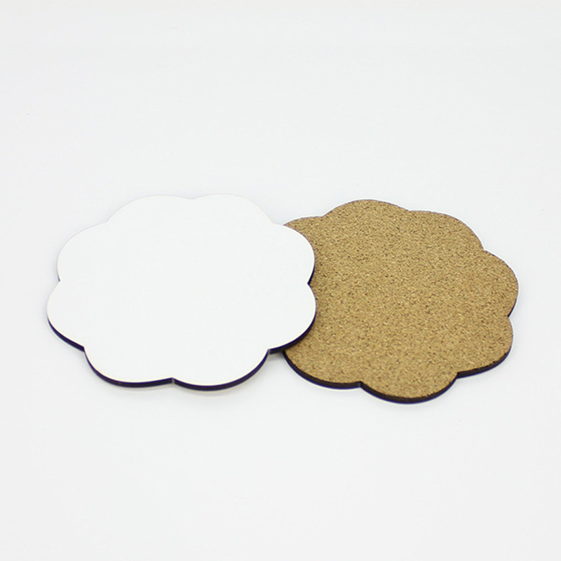100Pcs/Lot DIY Sublimation Bla - Coaster Sublimation Blank incelemesi ve fiyatı