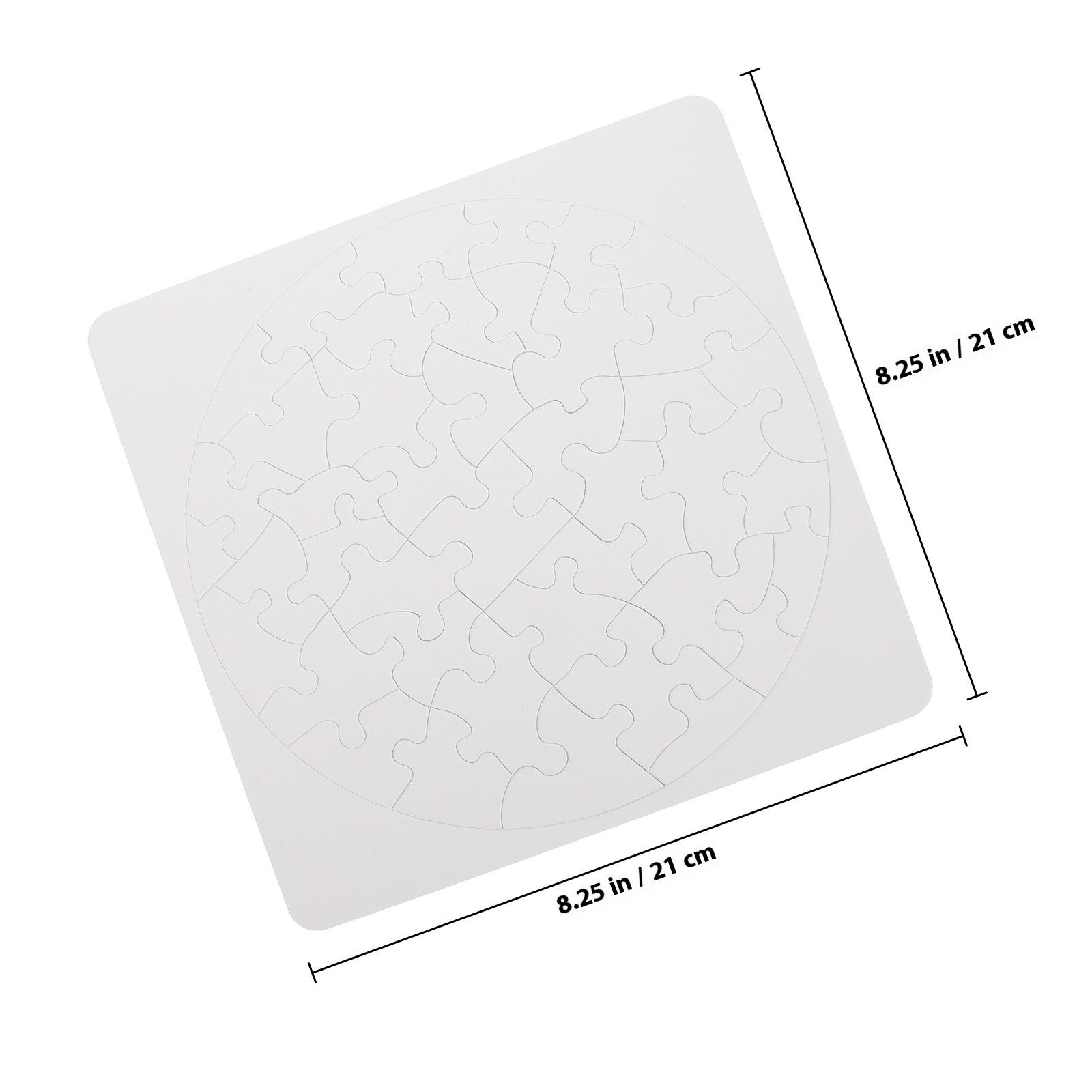 5 Sets Puzzle Sublimation Puzz - Puzzle Blank White incelemesi ve fiyatı