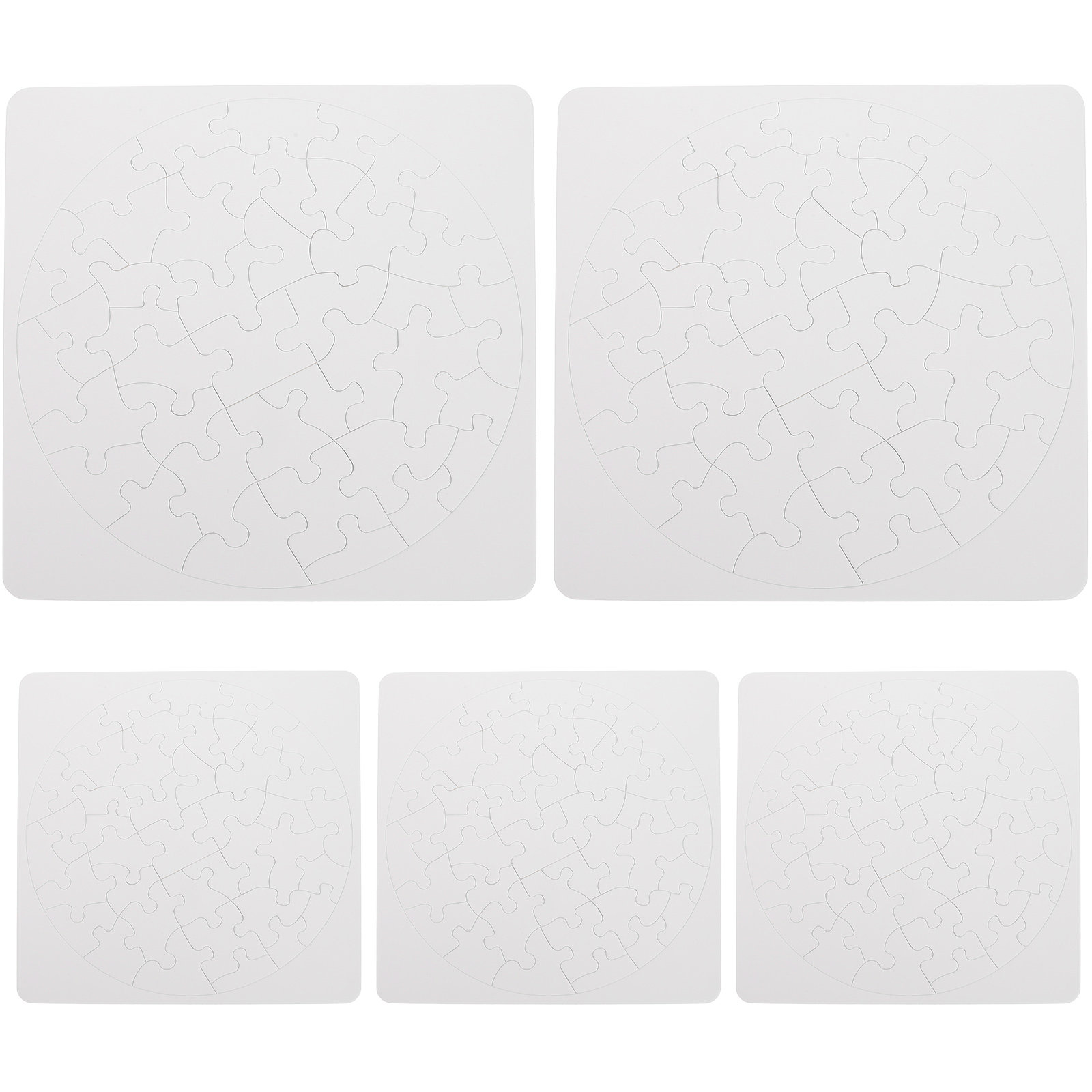 5 Sets Puzzle Sublimation Puzz - Puzzle Blank White incelemesi ve fiyatı
