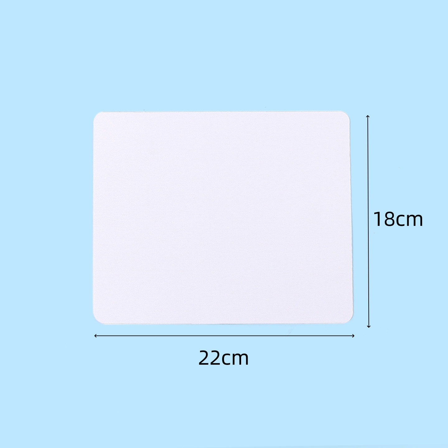 20pc/lot 22*18cm Blank Sublima - Mouse Pad Blank Sublimation incelemesi ve fiyatı
