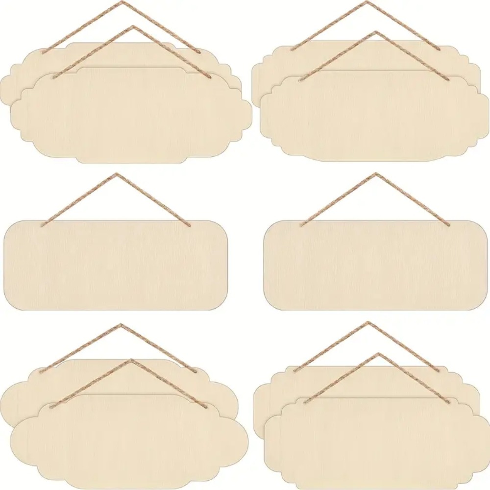 Blank Rectangle Oval Hanging W - Yard Sign Blank incelemesi ve fiyatı