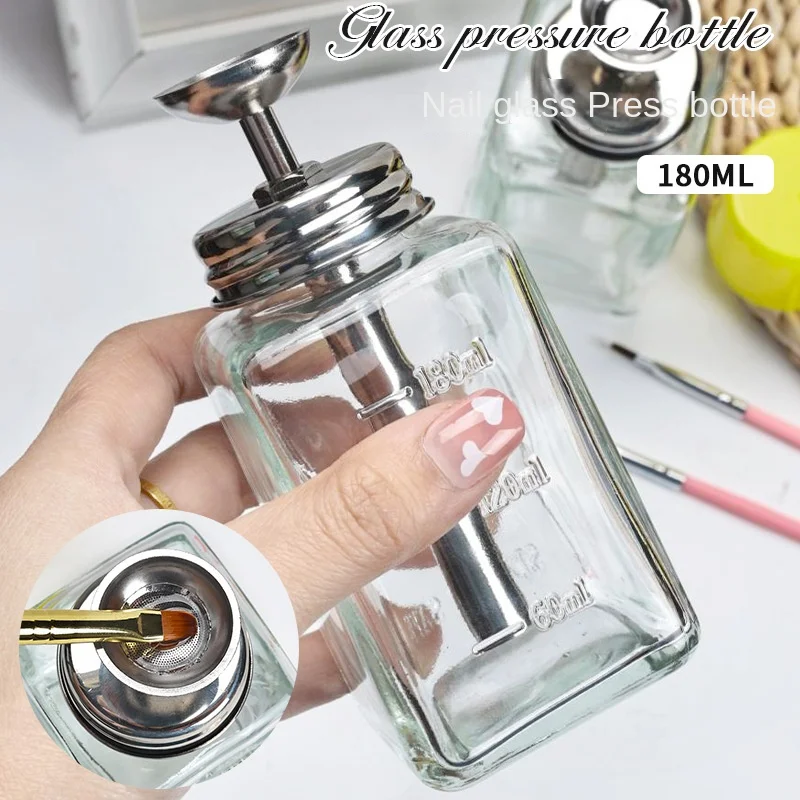 Nail glass bottle press funnel - Water Bottle Blank incelemesi ve fiyatı